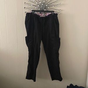 Koi black scrub pants